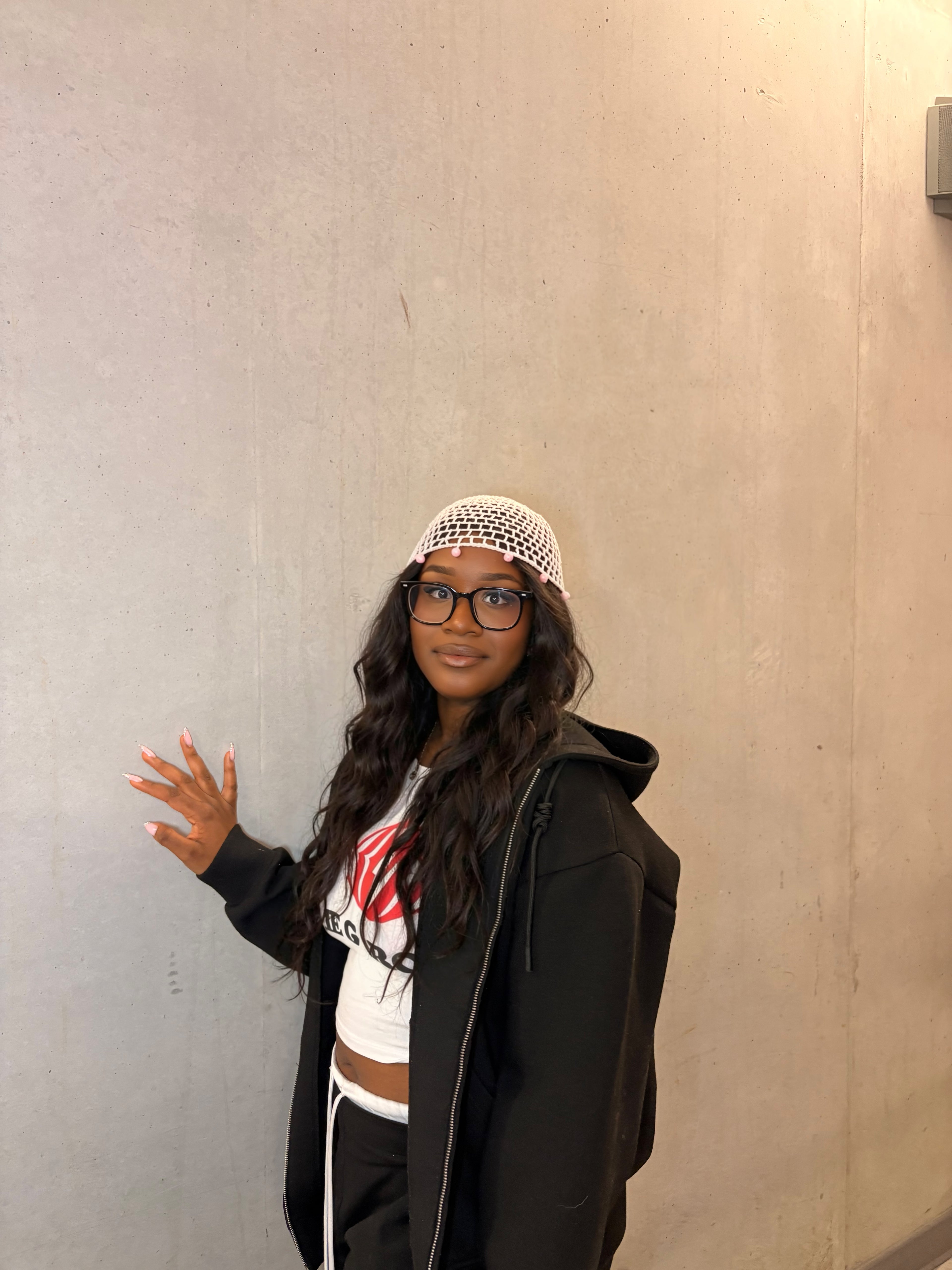 Bonnet filet – Pastel & Chaos