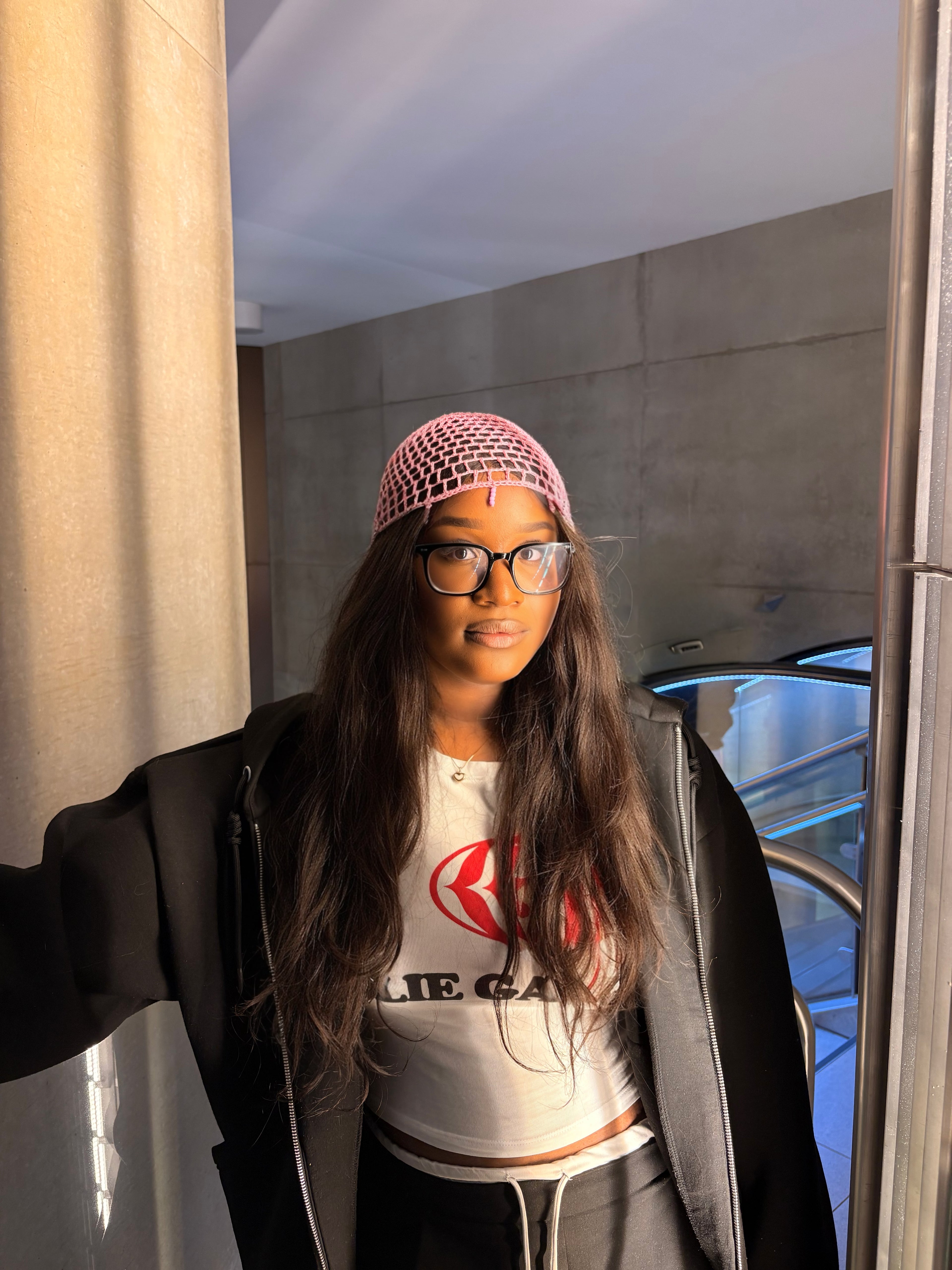 Bonnet filet – Pastel & Chaos