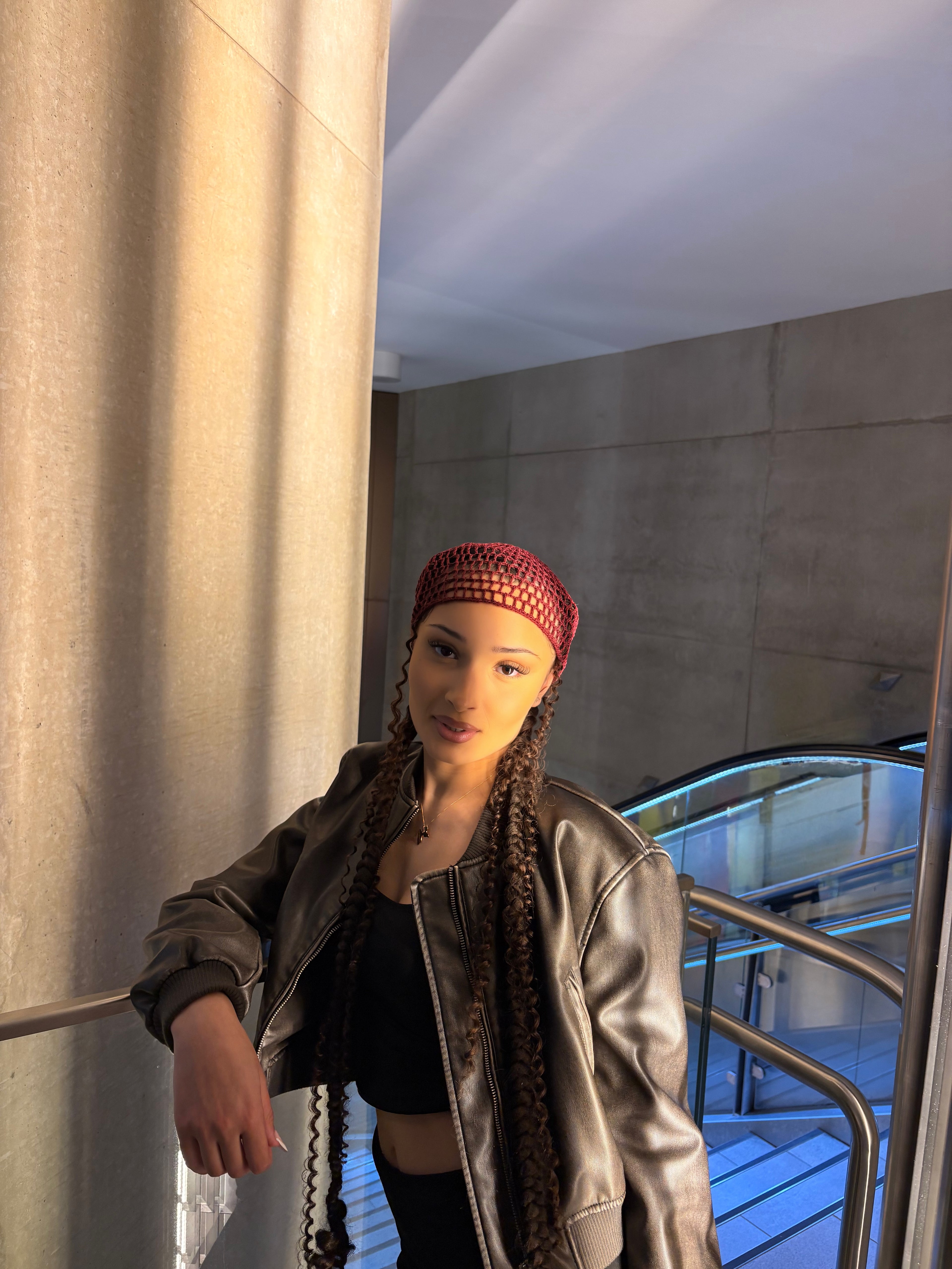 Bonnet filet – Pastel & Chaos